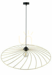 Pendelleuchte Sigma PANAMA L gold schwarz E27 79 cm 32415 small 0
