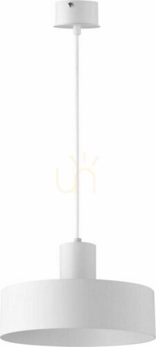 Prüfen Pendelleuchte Sigma Rif weiß E27 25 cm höhenverstellbar 30902