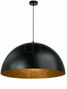 Pendelleuchte Sigma Sfera 90 schwarz kupfer E27 SKU 30126 small 0