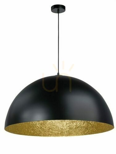 Prüfen Pendelleuchte Sigma Sfera 35 Schwarz Gold E27 SKU 30143