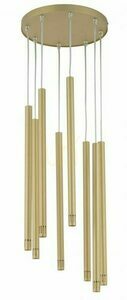Pendelleuchte Sigma SOPEL LASER 8-flammig Gold G9 SKU 33233 small 0