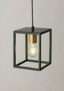 Pendelleuchte Sigma Vigo 1-flammig Schwarz/Gold 32353 small 2