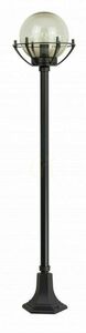 Außenstehleuchte SU-MA Ball schwarz patina 152 cm K 5002/1/KPO small 1