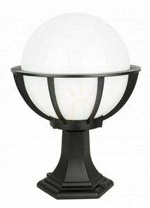 Außenstehleuchte SU-MA BALL schwarz Patina 43 cm K 4011/1/KPO 250 small 0