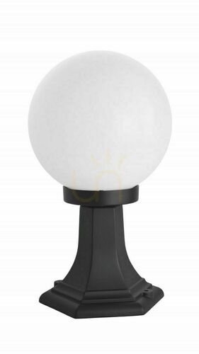 Prüfen Außenstehleuchte SU-MA Kugel schwarz 36 cm PMMA K 4011/1/K 200