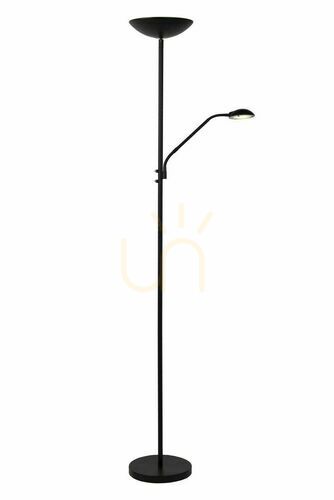 Prüfen Stehleuchte Lucide Zenith schwarz LED dimmbar 3000K Metall 19791/24/30