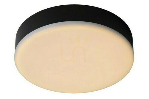 Prüfen Plafond Lucide CERES-LED schwarz IP44 30W 3000K 28112/30/30