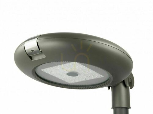 Prüfen Gartenlaternen-Lampenkopf SU-MA TN-HEAD 50W LED Dunkle Asche Aluminiumguss IP65