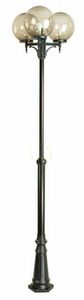 Gartenlaterne SU-MA KULE Classic 3-flammig schwarz Patina 190-290 cm OGMWN 3 300 small 1