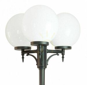Gartenlaterne SU-MA KULE Classic 3-flammig schwarz Patina 190-290 cm OGMWN 3 300 small 2