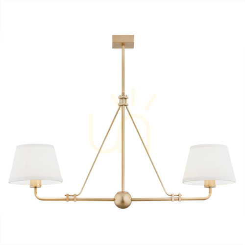 Prüfen Kronleuchter ARGON ATRANI 2-flammig Creme Altgold E27 7176
