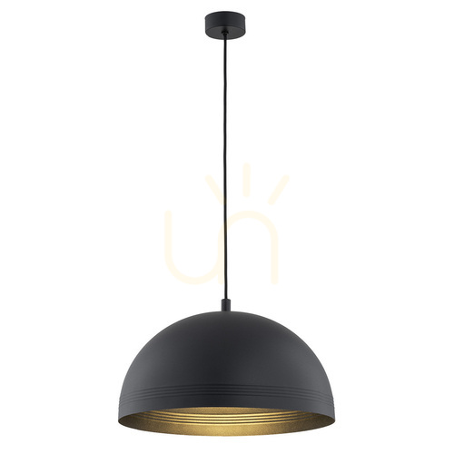 Prüfen Pendelleuchte ARGON BONITA Schwarz/Gold E27 8242