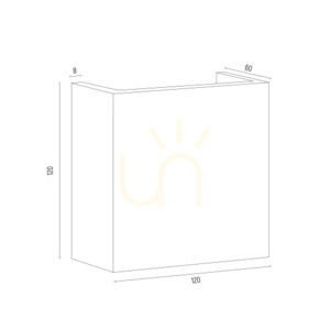 Deckenleuchte ARGON GENT LED 3000K Gold 3W 486 lm 8360 small 3