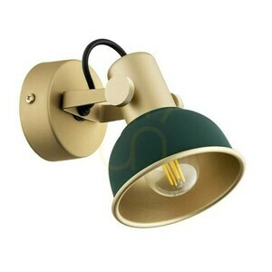 Wandleuchte ARGON Lenora grün gold E14 8247 small 1