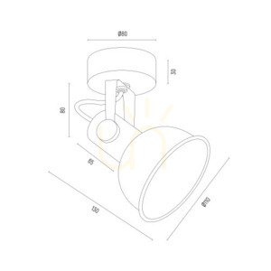 Wandleuchte ARGON Lenora grün gold E14 8247 small 5