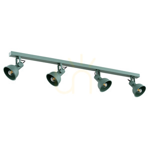 Plafond ARGON Lenora grün 4-flammig E14 Deckenleuchte 1819 small 1