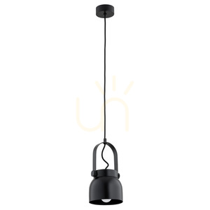 Pendelleuchte ARGON Logan klein schwarz E27 Metall 8291 small 1