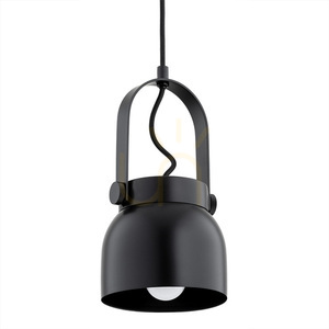 Pendelleuchte ARGON Logan klein schwarz E27 Metall 8291 small 2