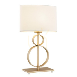 Tischlampe ARGON PERSEO Creme Gold E27 SKU 8310 small 0