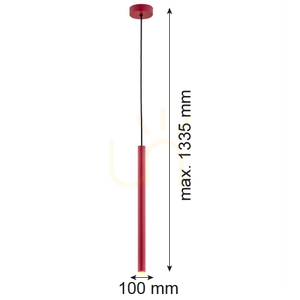 Pendelleuchte ARGON RIO rot LED 4W 3000K 719 lm SKU 8331 small 4
