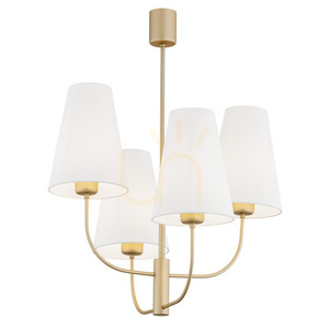Kronleuchter ARGON SAFIANO weiß gold 4-flammig E27 SKU 1821 small 0