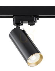 Schienenstrahler ARGON TORELLO schwarz GU10 1-flammig SKU 8337 small 0