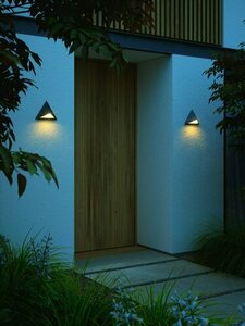 Konit Außenwandleuchte IP44 schwarz Nordlux small 1