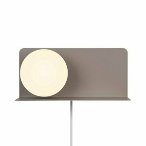Nordlux Lilibeth Wandleuchte mit Ablage, braun small 0