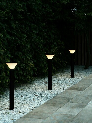 Prüfen Noorstad Garten Stehlampe 85cm Licht Schwarz Nordlux