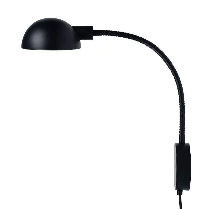 Vorschau Nomi flexible Schlafzimmer Wandleuchte schwarz Nordlux Nomi flexible Schlafzimmer Wandleuchte schwarz Nordlux