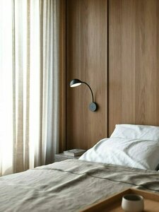 Nomi flexible Schlafzimmer Wandleuchte schwarz Nordlux 1 Nomi flexible Schlafzimmer Wandleuchte schwarz Nordlux small 1