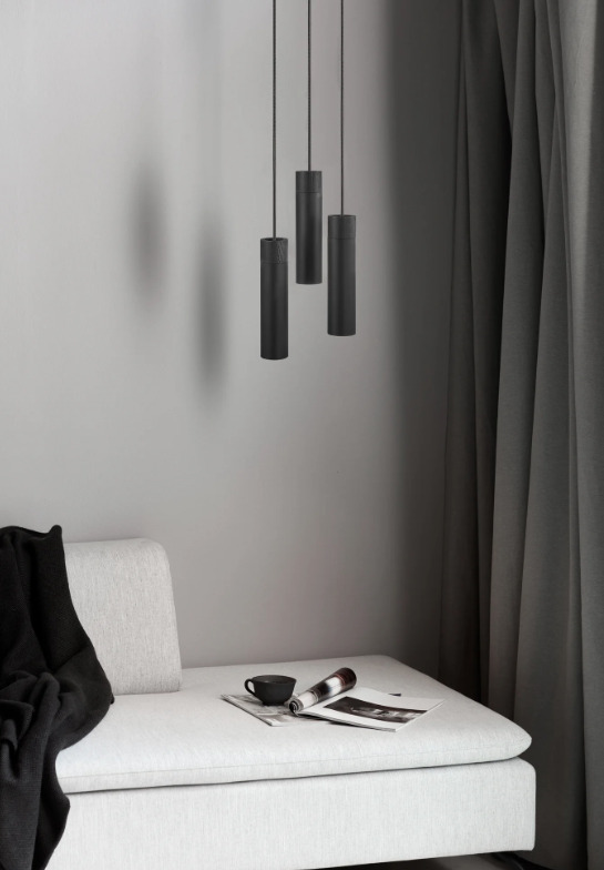Aussicht Tilo 3 Pendelleuchte schwarz Nordlux Tilo 3 Pendelleuchte schwarz Nordlux