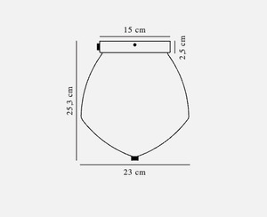 Nordlux Orbiform Deckenleuchte – Messing und Rauchglas, E27, 23 cm small 3