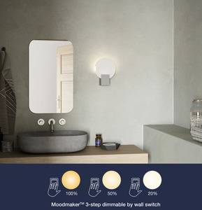 Hester Badezimmer Wandleuchte weiß Nordlux small 3