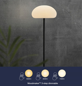 Sponge 34 Tischleuchte schwarz/wh Nordlux small 6