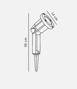 Spotlight Spear Schwarz Nordlux Einbaulampe small 3