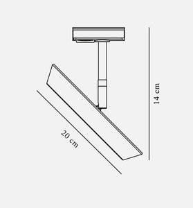 Schienenstrahler Nordlux Link Diskie schwarz LED 7,4 W 20 cm small 4