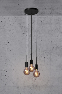 Paco 3- Pendelleuchte Schwarz Nordlux small 0