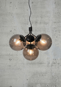 Ivona 4-Licht-Pendelleuchte Schwarz Nordlux small 0