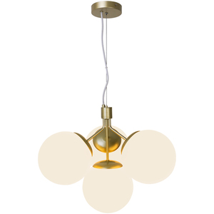 Ivona 4-lampige messing-pendelleuchte von Nordlux small 2