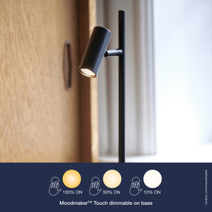 Nordlux OMARI Tischleuchte, LED 3,2 W 2700 K, 320 lm, per Touch dimmbar, schwarz, 40 cm small 5
