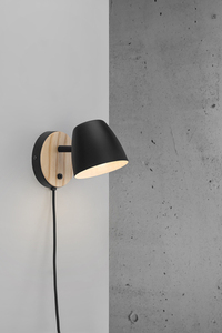 Theo Wandleuchte Schwarz Nordlux small 0