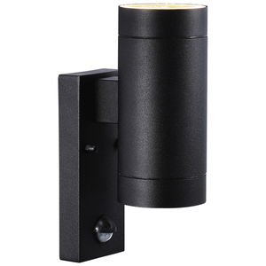 Außenwandleuchte mit Bewegungssensor Tin Maxi schwarz IP54 Nordlux small 1