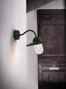 Luxembourg Wandleuchte Schwarz Nordlux small 0