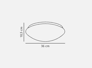 Nordlux Ask 36 Sensor LED-Deckenleuchte mit Bewegungsmelder, weiß small 2
