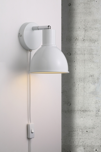 Prüfen Pop Wandleuchte Weiß Nordlux