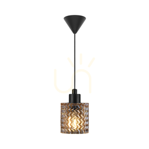 Nordlux Hollywood Pendelleuchte 46483027, bernsteinfarbenes Glas, E27, Ø 11 cm small 4