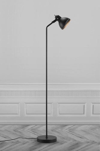 Prüfen Stehleuchte Nordlux Aslak schwarz Metall 140 cm E27 max. 15 W