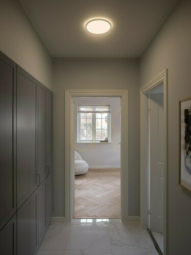 Prüfen LED-Deckenleuchte Nordlux Oja 29 weiß, 2700 K, Moodmaker, 47276001
