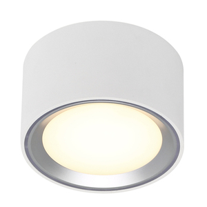 LED-Deckenaufbauleuchte Nordlux Fallon 47540132 Moodmaker™ weiß/stahlfarben 10 cm small 2